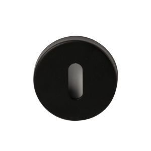 Rozet vario-rond dun 304 sleutel zwart