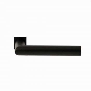 Deurkruk toledo mm vr25 zwartop minimal rozet 25mm vierkant