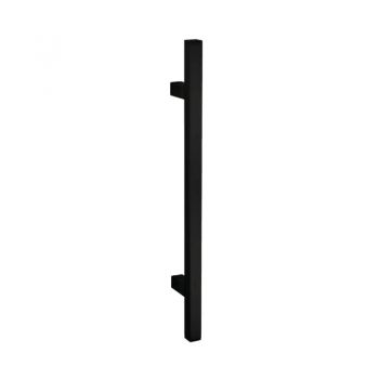 Handgreep t-model vierkant 25x500x660mm puurzwart