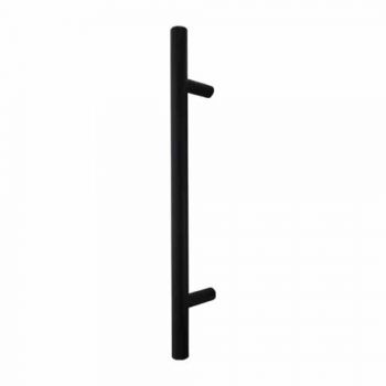 Deurgreep 32mm T-model 300mm (hoh 200mm) ,Kosmos zwart 