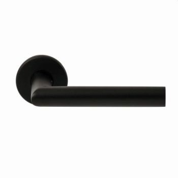 Deurkruk toledo rr dun zwartop dun rond rozet